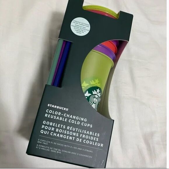 𝅺LIMITED edition Starbucks 2022 Color changing cups​​ - Picture 3 of 3